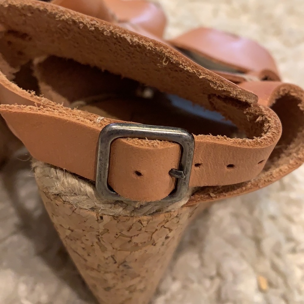 Free People Cork Wedge Heels - Picture 6 of 12